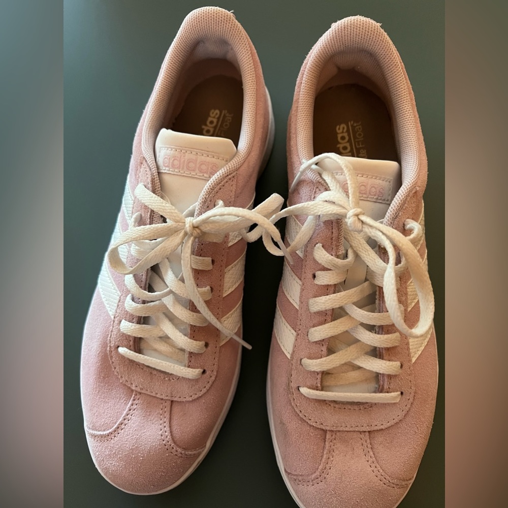 Adidas pink sneakers